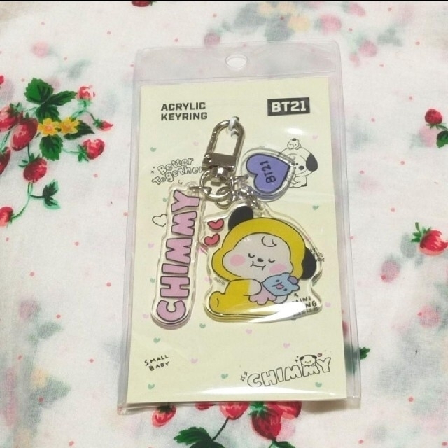 BT21 アクリルキーリング CHIMMY ジミン キーホルダー 公式