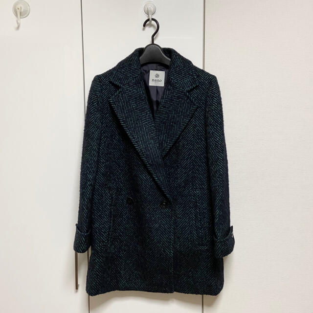 nano・universe - 美品 ナノユニバース ビッグ ヘリンボーン nano・universe - 美品 ナノユニバース ビッグ ヘリンボーン
