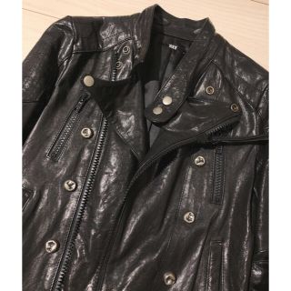 【今日の超目玉】ジャケット/アウターSLY - SLY本革ライダースジャケットコートブラックスライの通販 by