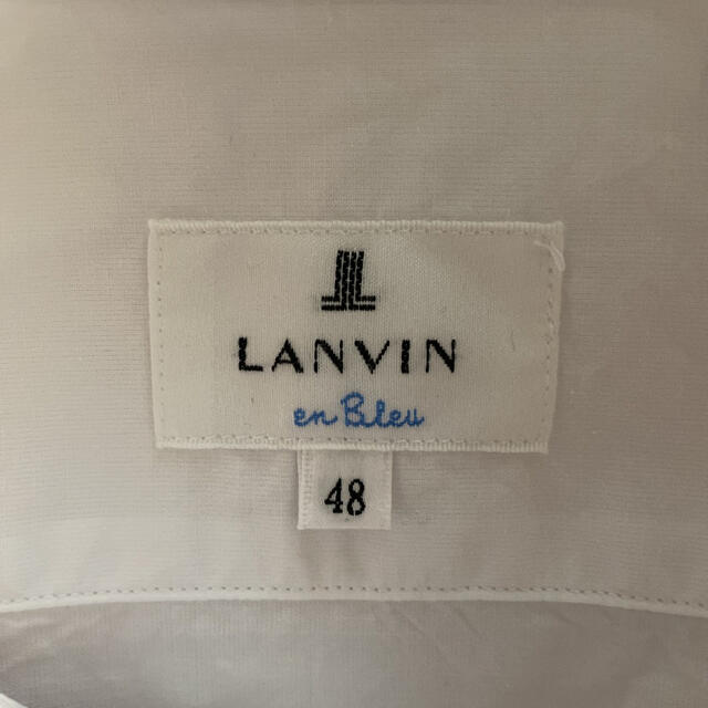 LANVIN en Bleu(ランバンオンブルー)の☆LANVIN en Blue ランバン オン ブルー ドレスシャツ『48』☆ メンズのトップス(シャツ)の商品写真