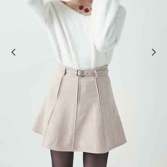 dazzlin(ダズリン)のdazzlin♡ベルト付きフレアスカート レディースのスカート(ミニスカート)の商品写真