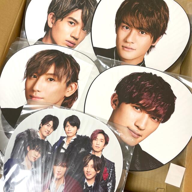 期間限定出品　月末まで　SixTONES エロハン6種&うちわ14枚セット売り