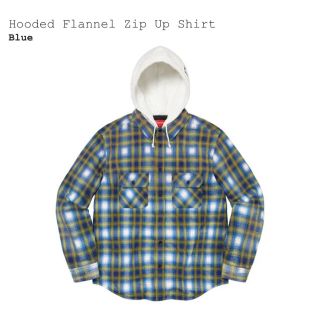 シュプリーム(Supreme)のSupreme Hooded Flannel Zip Up Shirt(パーカー)