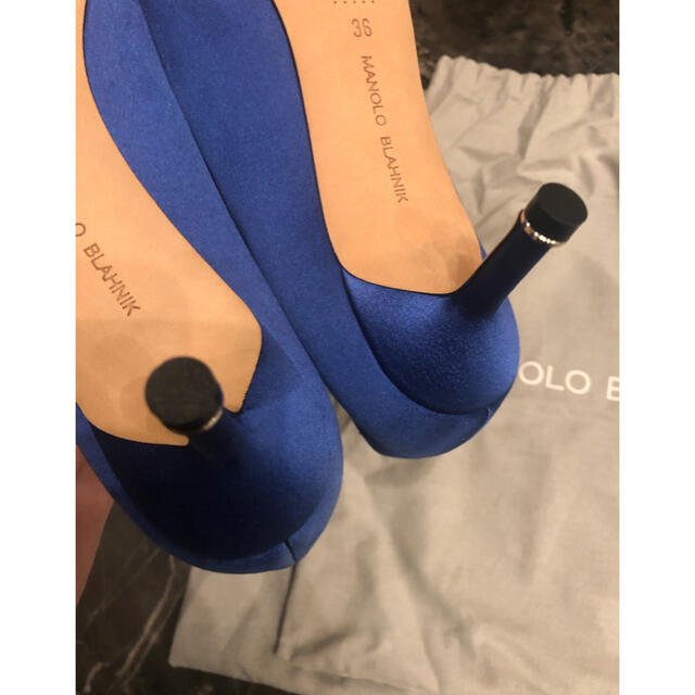 MANOLO BLAHNIK(マノロブラニク)の【✨新品💎】マノロブラニク　ハンギシパンプス💙 レディースの靴/シューズ(ハイヒール/パンプス)の商品写真