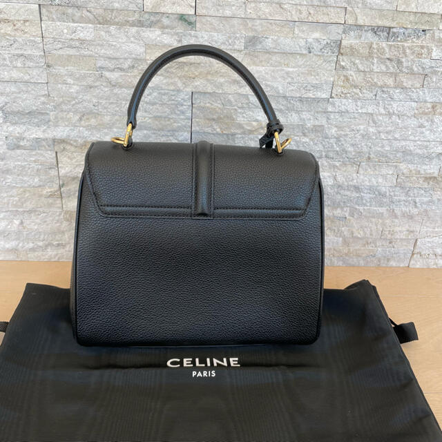 celine(セリーヌ)の★専用ページ★CELlNE セリーヌ セーズ 16 スモール ブラック 黒 レディースのバッグ(ハンドバッグ)の商品写真