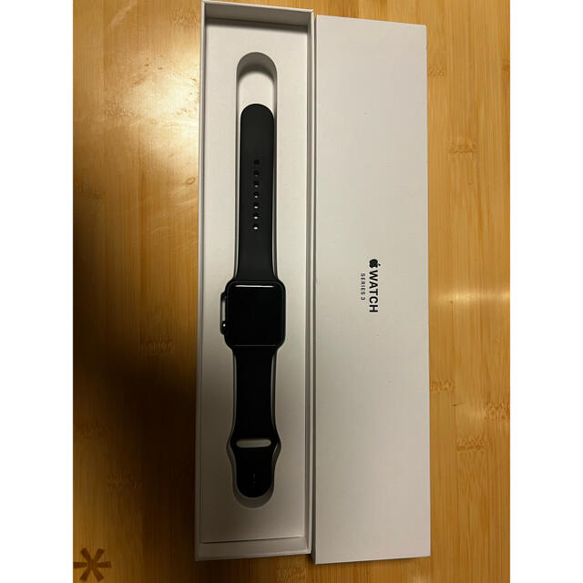 Apple Watch(アップルウォッチ)のapple watch series3 42mm GPSモデル メンズの時計(腕時計(デジタル))の商品写真