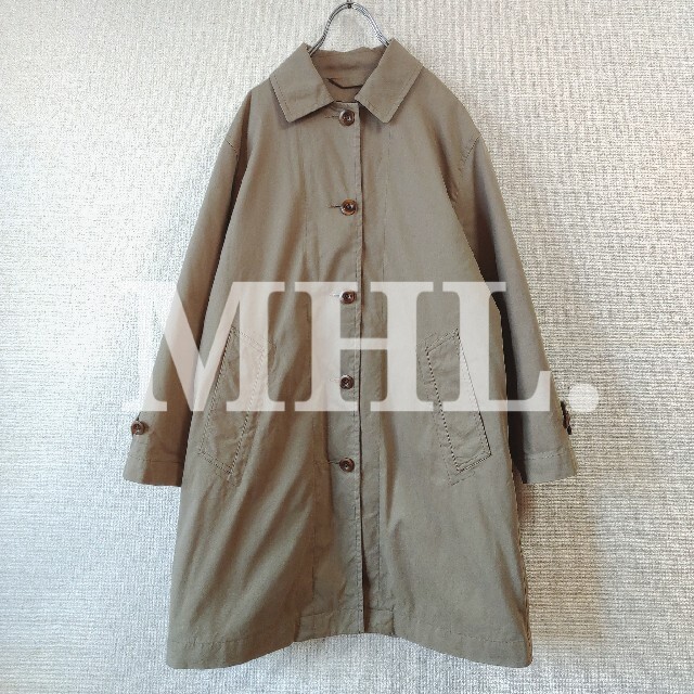 MHL. ダウンライナー付きコート ネイビー レディース SIZE 3 MHL.