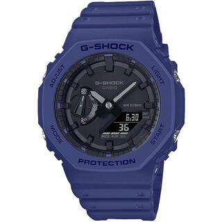 ジーショック(G-SHOCK)の[カシオ] 腕時計 GA-2100-2AJF メンズ ブルー(腕時計(アナログ))