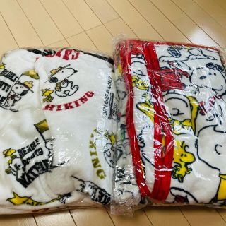 スヌーピー(SNOOPY)の【未開封】スヌーピー毛布　2枚セット(毛布)