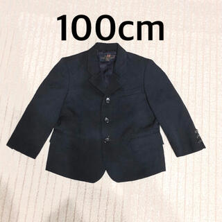 コムサデモード(COMME CA DU MODE)のコムサデモード　男の子　ジャケット　100cm 黒　礼服　入学式　卒園式(ドレス/フォーマル)