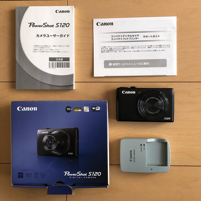 スマホ/家電/カメラ【最終値下げ】週末に発送します！ POWERSHOT S120 BK