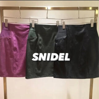 スナイデル(SNIDEL)のスナイデル　台形スカート(ミニスカート)
