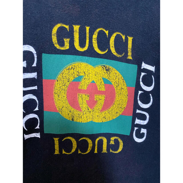 Gucci(グッチ)の土日限定価格 GUCCI ロゴパーカー GG ヴィンテージ XS メンズのトップス(パーカー)の商品写真