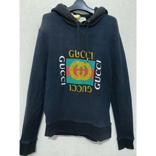 グッチ(Gucci)の土日限定価格 GUCCI ロゴパーカー GG ヴィンテージ XS(パーカー)