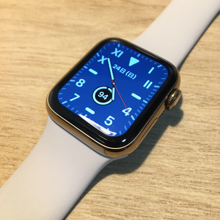アップルウォッチ(Apple Watch)のApple Watch 4 ゴールド ステンレス 40mm(腕時計(デジタル))