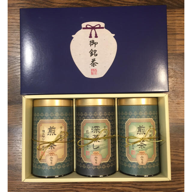 【クロネコさま専用】森半 宇治銘茶詰合せ YG-50N  食品/飲料/酒の飲料(茶)の商品写真