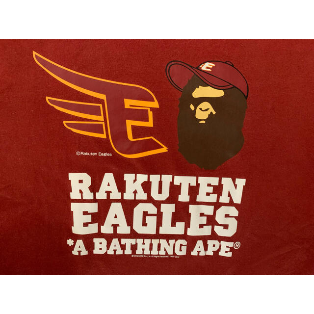 A BATHING APE(アベイシングエイプ)の★激レア★ APE × 楽天イーグルス 大猿 Tシャツ L メンズのトップス(Tシャツ/カットソー(半袖/袖なし))の商品写真