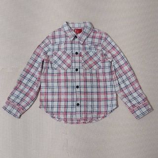 リーバイス(Levi's)のLevi's チェックの長袖シャツ 120(ブラウス)