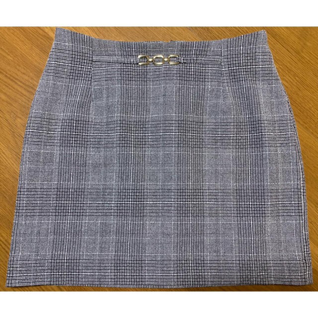 H&M(エイチアンドエム)のH&M  グレンチェック ミニタイトスカート　S(日本サイズのM位) レディースのスカート(ミニスカート)の商品写真