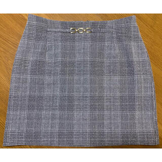 エイチアンドエム(H&M)のH&M  グレンチェック ミニタイトスカート　S(日本サイズのM位)(ミニスカート)