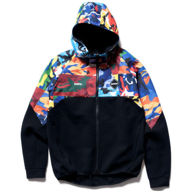 F.C.R.B.(エフシーアールビー)の新品未使用 FCRB 18SS VENTILATION HOODIE Sサイズ メンズのトップス(パーカー)の商品写真