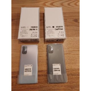 アンドロイド(ANDROID)のXiaomi Redmi Note 10 JE XIG02 2台セット(スマートフォン本体)