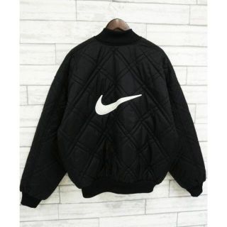 ナイキ(NIKE)のナイキ/90s オーバーサイズボンバージャケット M ブラック(フライトジャケット)