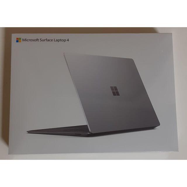 Microsoft(マイクロソフト)の【新品未開封】Surface Laptop 4 5PB-00020 スマホ/家電/カメラのPC/タブレット(ノートPC)の商品写真