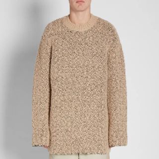 YEEZY SEASON 3 OVERSIZED TEDDY CREW KNIT