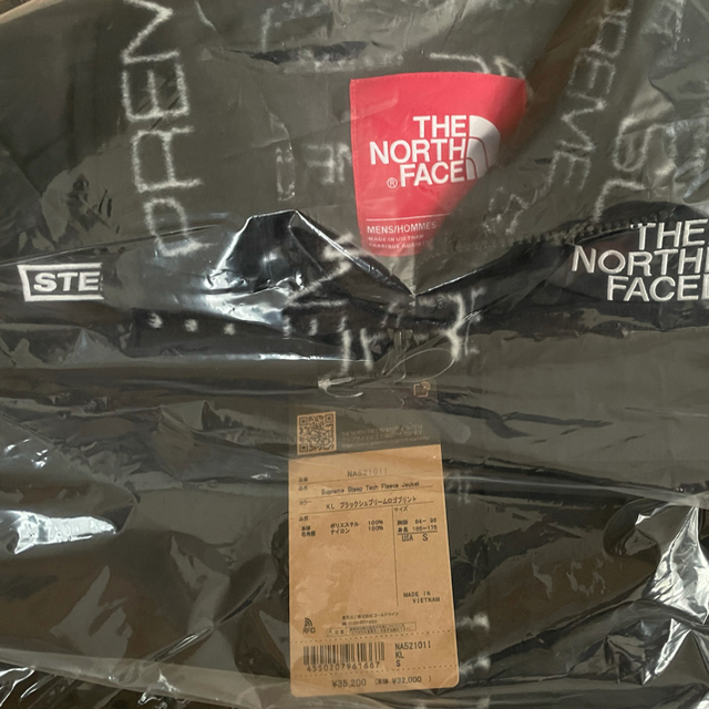 Supreme(シュプリーム)のSupreme×The North Face テックフリース ジャケット S 黒 メンズのジャケット/アウター(ブルゾン)の商品写真