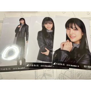 ノギザカフォーティーシックス(乃木坂46)の乃木坂46 生写真 コンプ　早川聖来　レザージャケット　ヨリ　チュウ　ヒキ(アイドルグッズ)