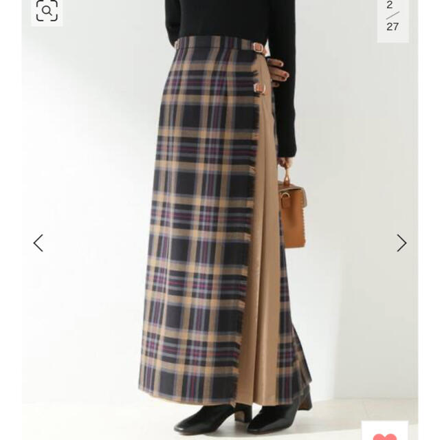 IENA(イエナ)の新品タグ付❤️O’neil of DublinPlain チェックロングスカート レディースのスカート(ひざ丈スカート)の商品写真