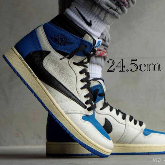 TRAVIS SCOTT×FRAGMENT NIKE AIR JORDAN 1