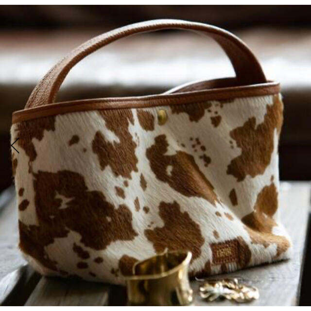 NOBLE ch!ii別注ヘアハイドバスケットBAG - svetim.kz