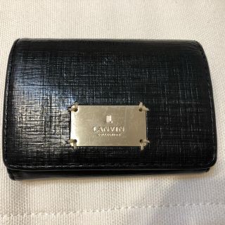ランバン　LANVINコレクション　黒　小さめ財布