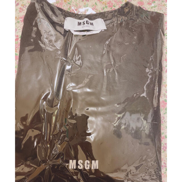 [新品未使用]MSGM Tシャツ ブラック SSENSE