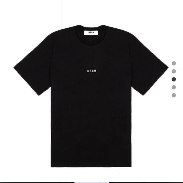 [新品未使用]MSGM Tシャツ ブラック SSENSE 1