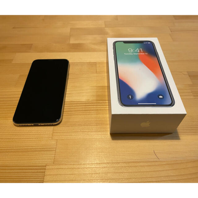 iPhone X Silver 256GB SIMフリー