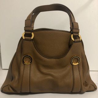 ブルガリ(BVLGARI)のcocodeal様専用⭐︎ブルガリ⭐︎手提げバッグ⭐︎ブラウン(ハンドバッグ)