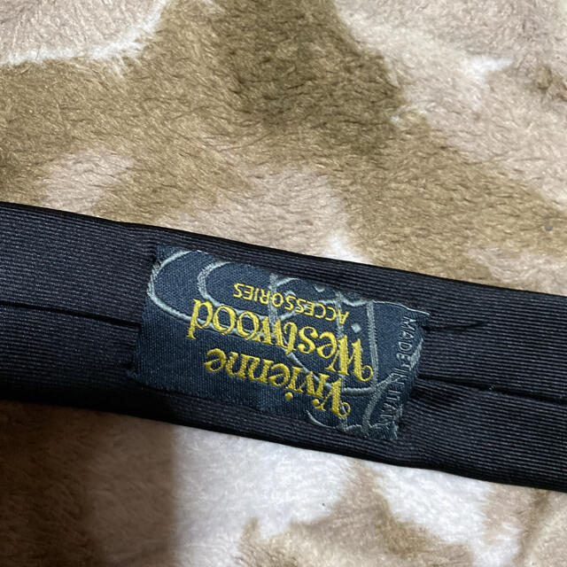 Vivienne Westwood(ヴィヴィアンウエストウッド)のvivienne westwood ネクタイ　オーブ　man 黒　ブラック その他のその他(その他)の商品写真