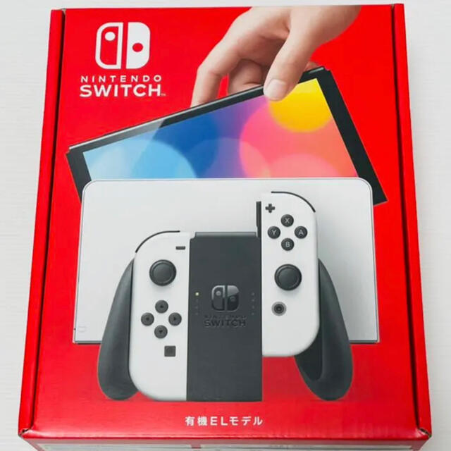 Nintendoswitch　有機ELモデル　ホワイト エンタメ/ホビーのゲームソフト/ゲーム機本体(家庭用ゲーム機本体)の商品写真