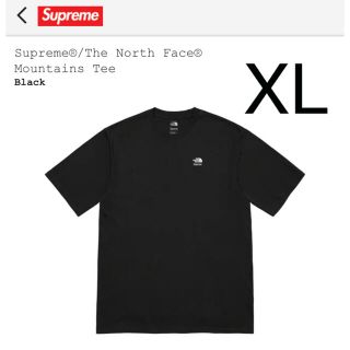 シュプリーム(Supreme)のSupreme The North Face Mountains Tee XL(Tシャツ/カットソー(半袖/袖なし))