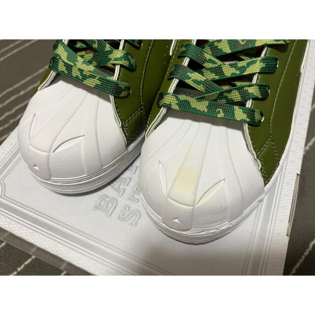 A BATHING APE(アベイシングエイプ)のBAPE SHARK LEATHER SKULL STA HI メンズの靴/シューズ(スニーカー)の商品写真