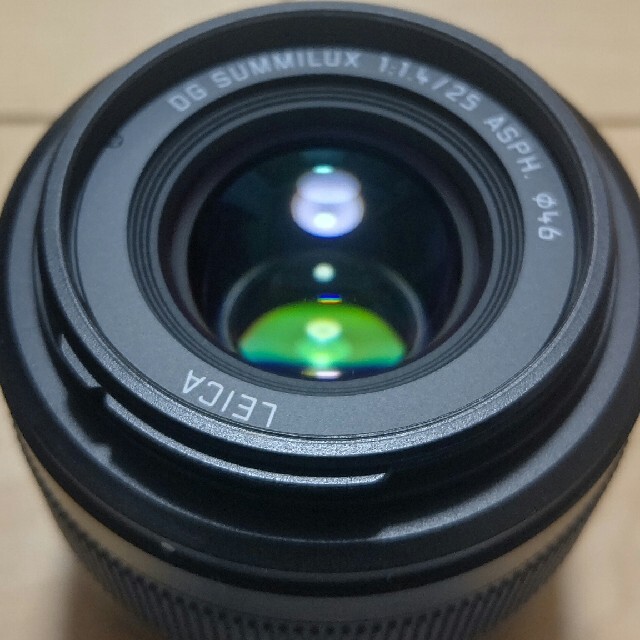 Panasonic(パナソニック)のLEICA DG SUMMILUX 25mm f1.4Ⅱ ASPH  xa025 スマホ/家電/カメラのカメラ(レンズ(単焦点))の商品写真