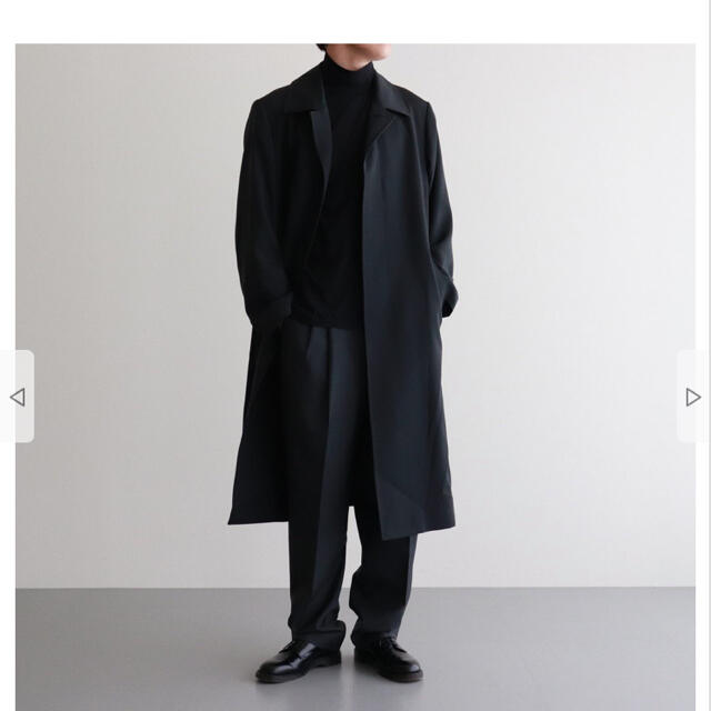 LIGHT WOOL  GABARDINE  LINER COAT 21aw