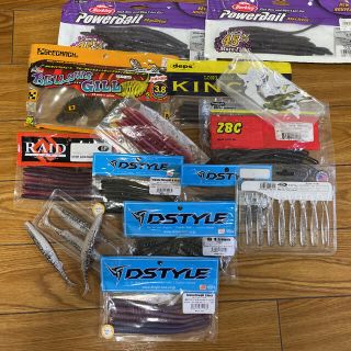 Dstyle 他ワームセット　合計93本(ルアー用品)