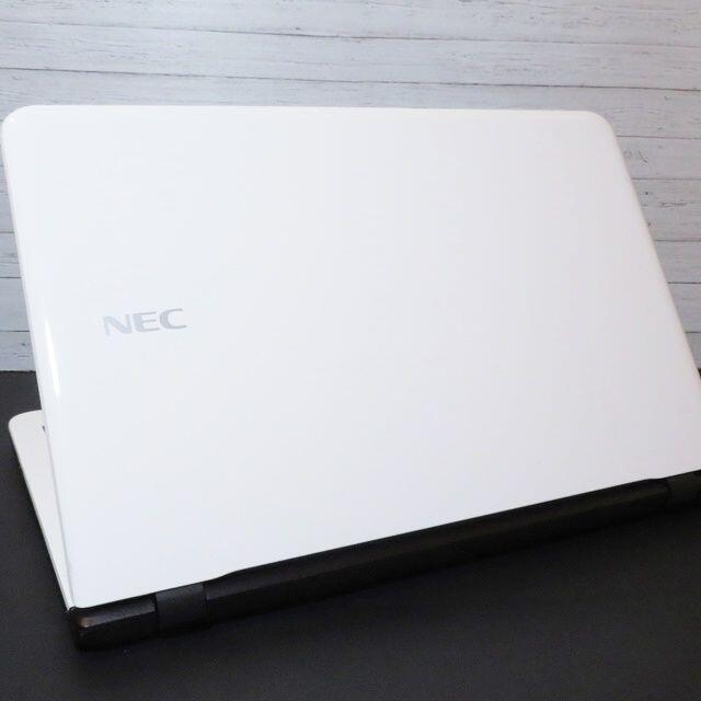 NEC(エヌイーシー)の【超綺麗な白】薄型/WEBカメラ/NEC/ノートパソコン スマホ/家電/カメラのPC/タブレット(ノートPC)の商品写真