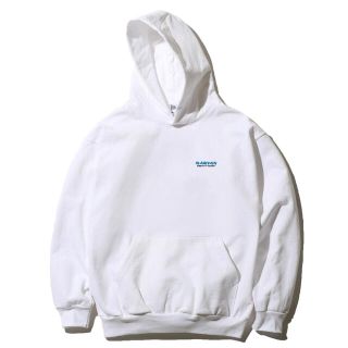 ワンエルディーケーセレクト(1LDK SELECT)のAH.H MANVAN EMBROIDERED LOGO HOODIE(パーカー)