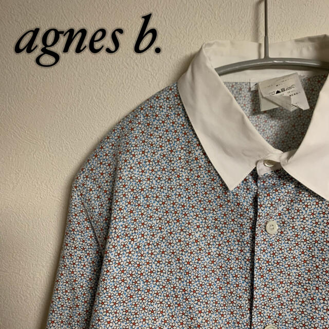 agnes b.(アニエスベー)の【希少】agnes b. アニエスベー　総柄　花柄　シャツ　vintage メンズのトップス(シャツ)の商品写真