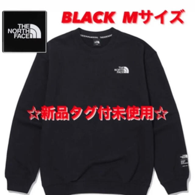 THE NORTH FACE(ザノースフェイス)の☆日本未発売☆ ノースフェイス クルーネック スウェット　Mサイズ メンズのトップス(スウェット)の商品写真